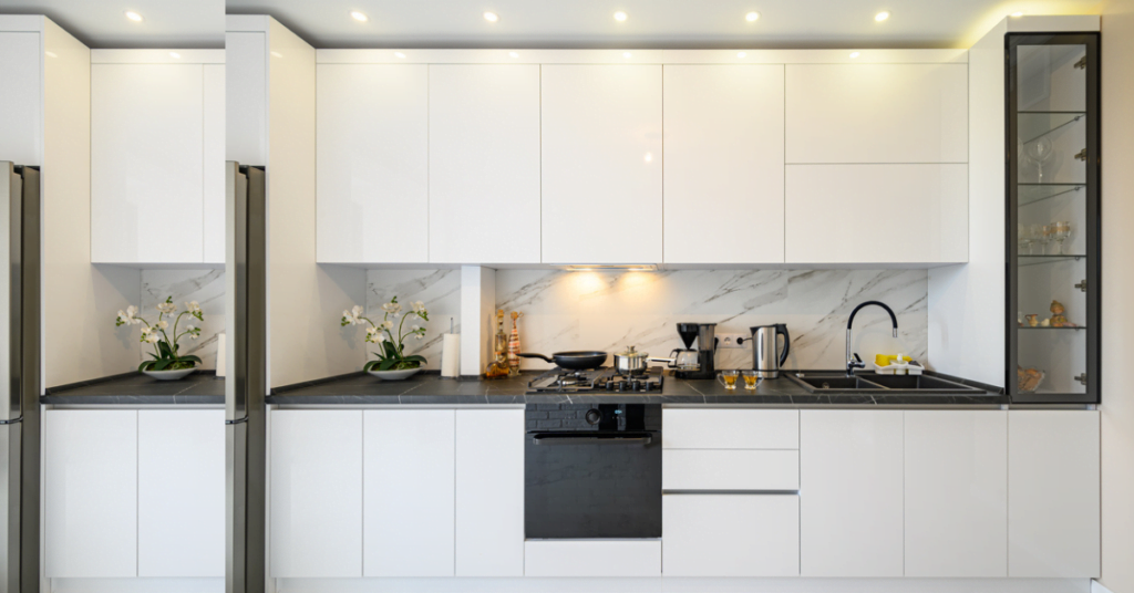 Straight Modular Kitchen